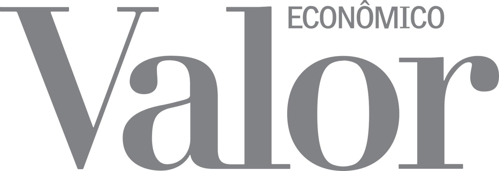 Imagem do logo do jornal digital "Valor Econômico"